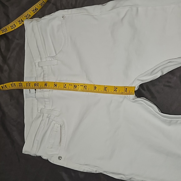 Current/Elliott white skinny jeans high waist size 26 - Picture 11 of 15